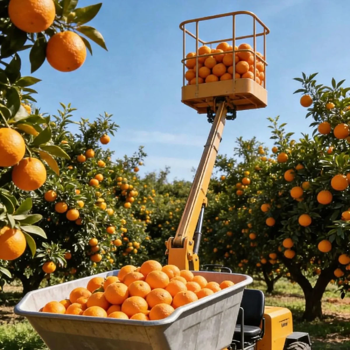 Orchard Lift, Orchard Picking Lift, Fruit Picking Machine, Agricultural Lifting Platform for Orchard Harvesting & Tree Maintenance